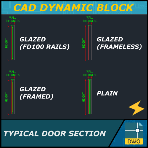 Autocad Dynamic Door Block Dynamic Blocks Vs. 2D Parametric Blocks